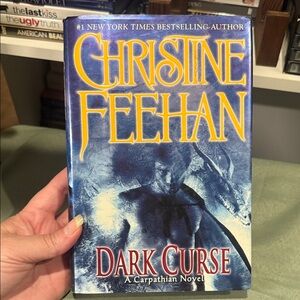 Christine Feehan 'Dark Curse' Hardcover Book